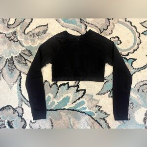 Black Women's Crop Top Sz L